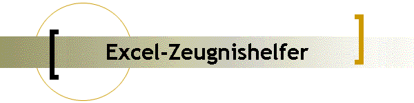 Excel-Zeugnishelfer